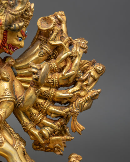 Yamantaka Statue- Wrathful Deity Destroyer of Death