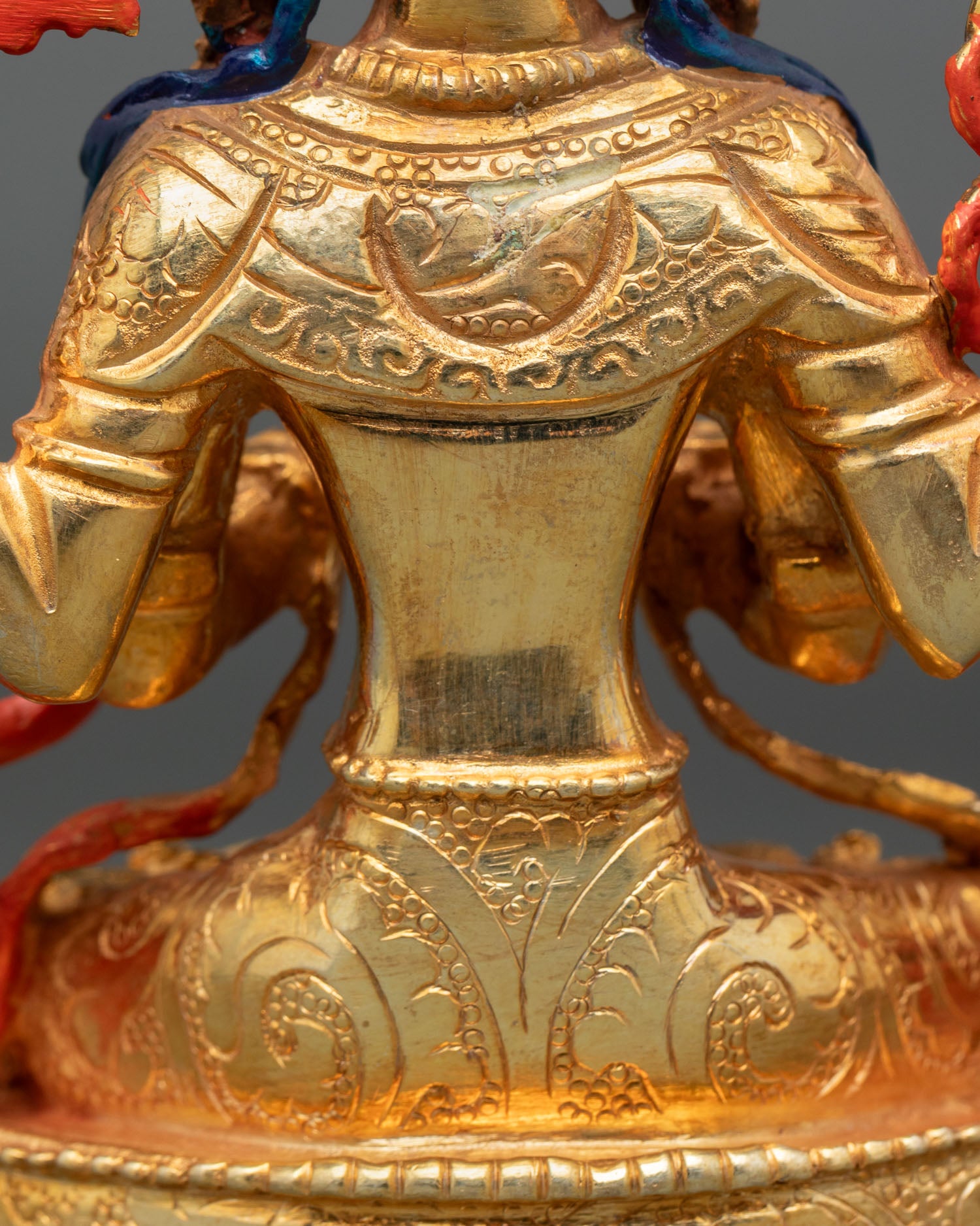 Avalokiteshvara Copper Sculpture | Compassionate Deity Statue
