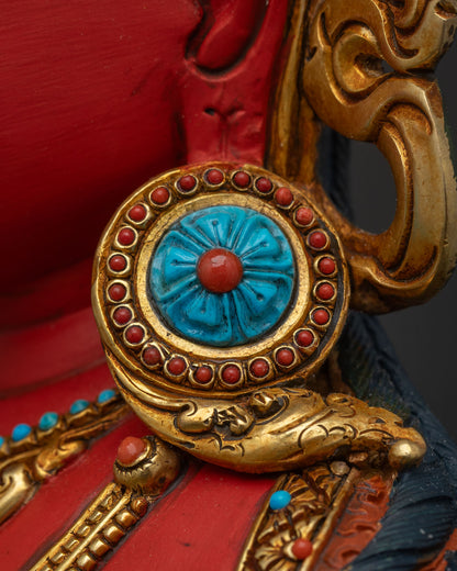 Amitayus Buddha Statue | Tibetan Buddhist Artwork from Nepal
