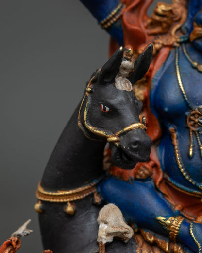 Small Palden Lhamo Statue | Wisdom Protectress of the Dalai Lamas