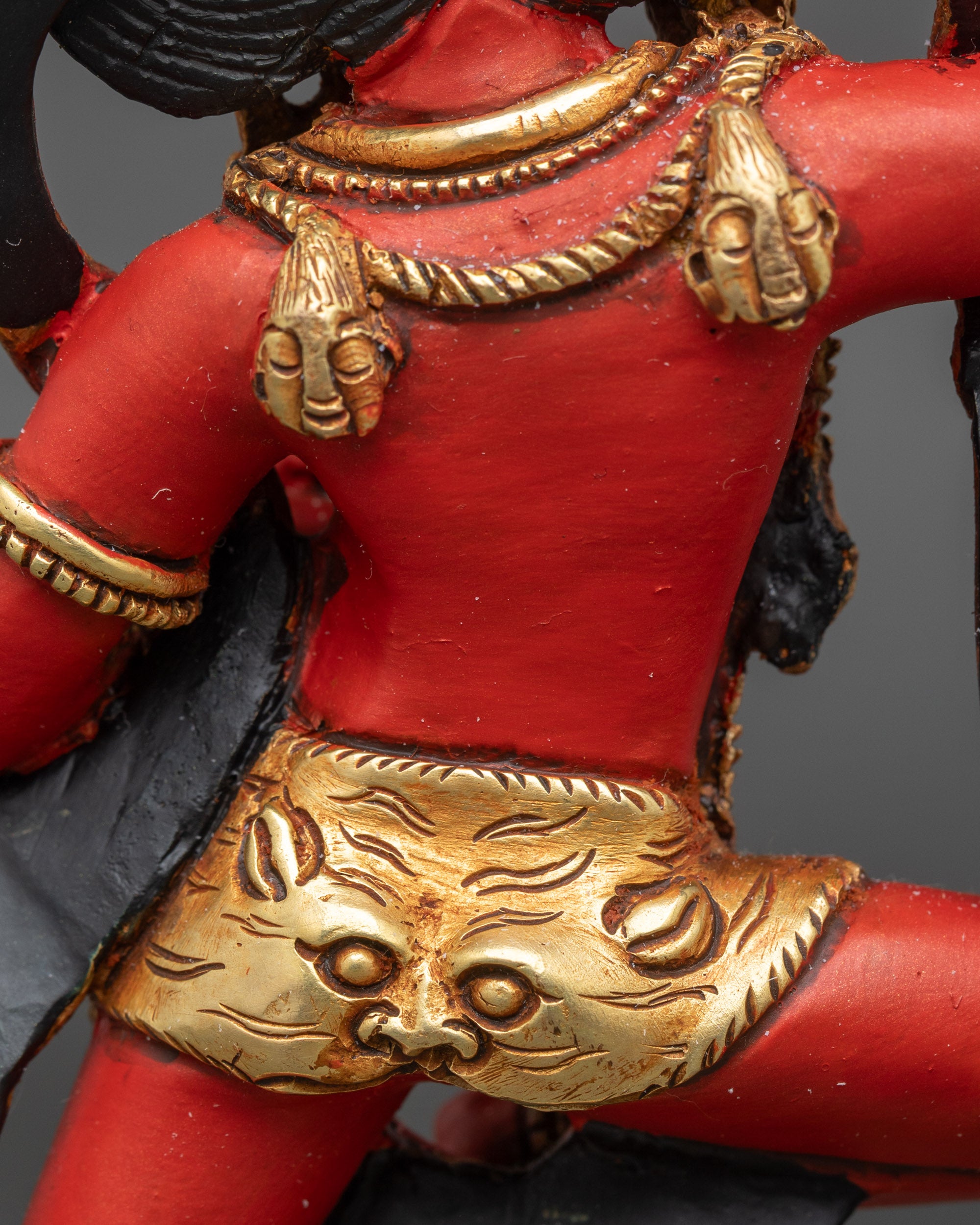 Fierce Standing Vajravarahi Statue | Traditional Buddhist Sculpture