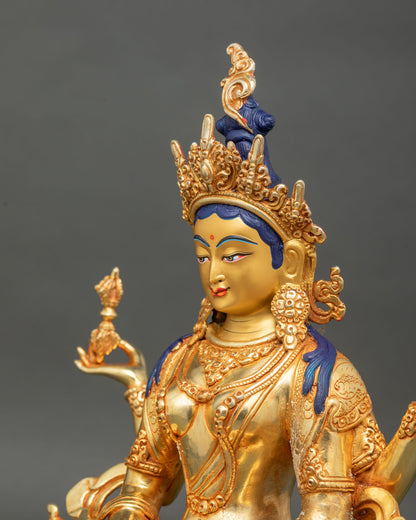 Prajnaparamita Statue – Sacred Buddhist Goddess of Wisdom