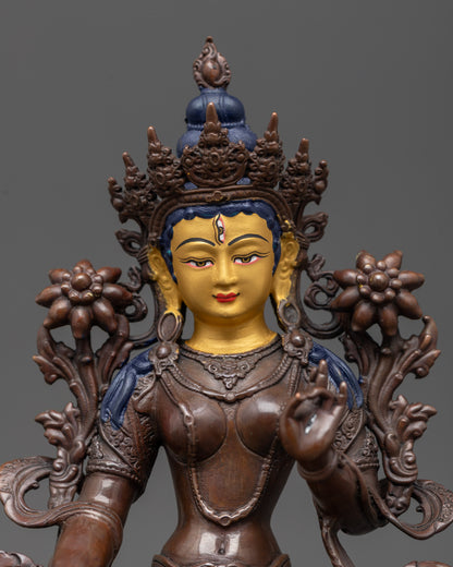 White Tara Statue