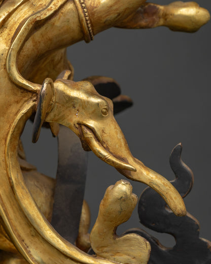 Four Arm Mahakala Statue