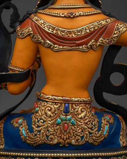 Wisdom Manjushri Statue | Fine Tibetan Buddhist Deity Sculpture