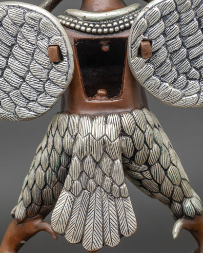 Garuda Bird Deity Statue for Protection and Spiritual Strength