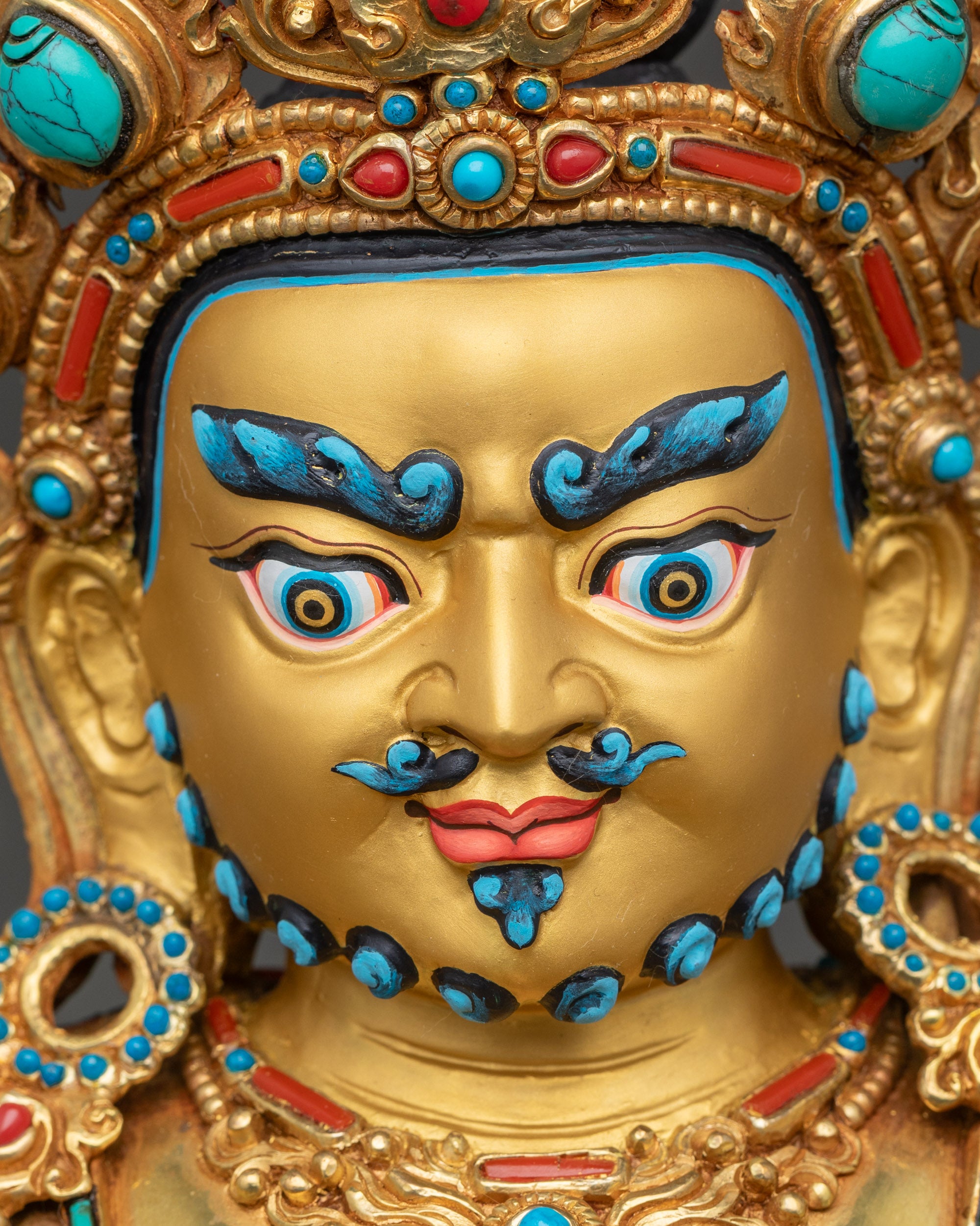 Handcrafted Dzambhala Statue for Prosperity and Abundance