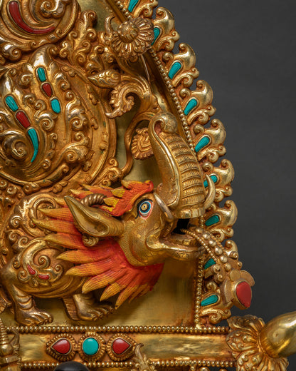 Jowo Rinpoche with Throne