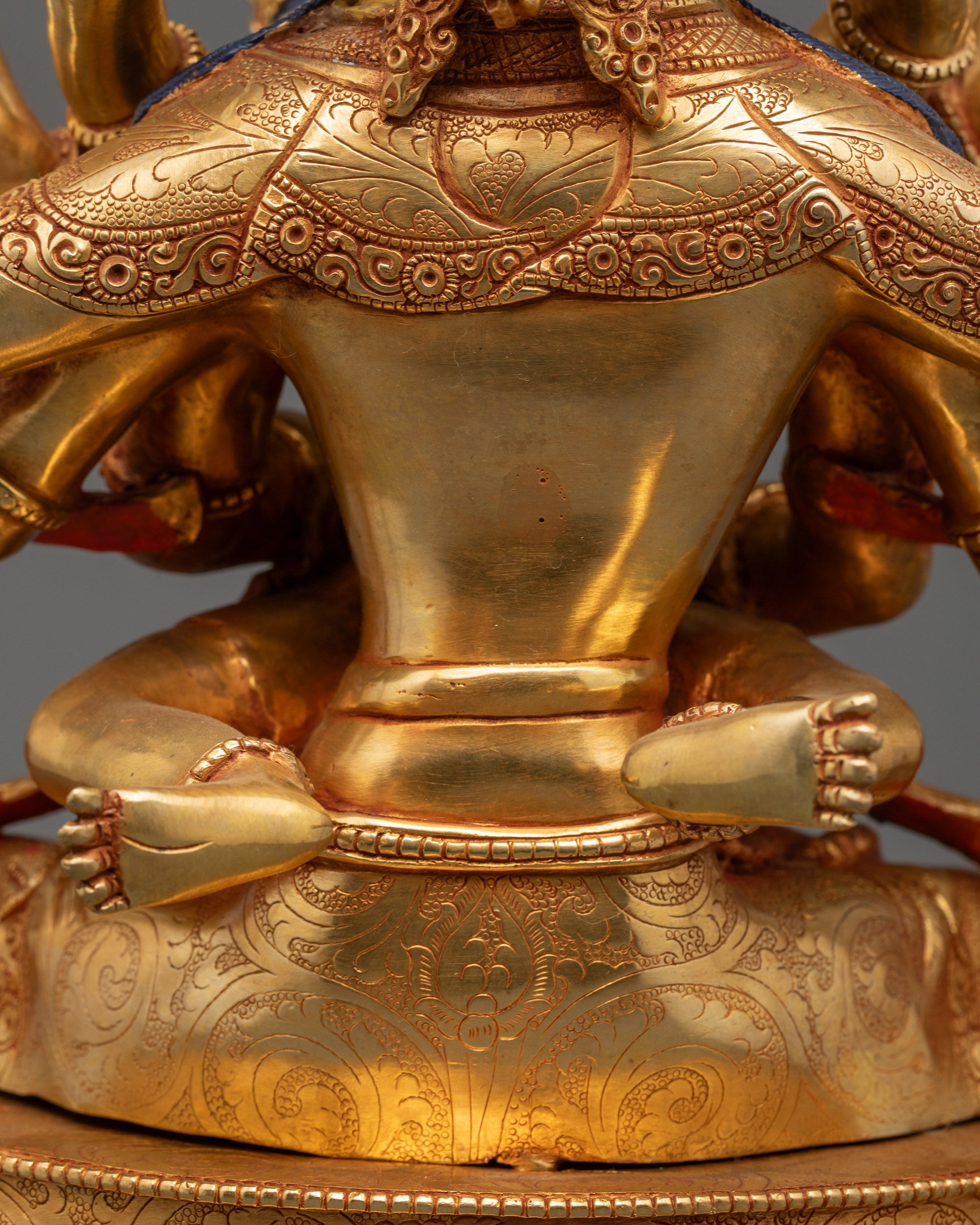 Tantric Deity Guhyasamaja Consort Statue | Handcrafted Buddhist Art