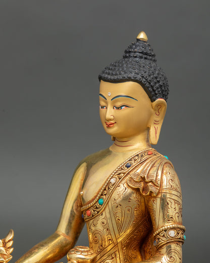 Medicine Buddha Statue | Buddhist Spiritual Home Decor