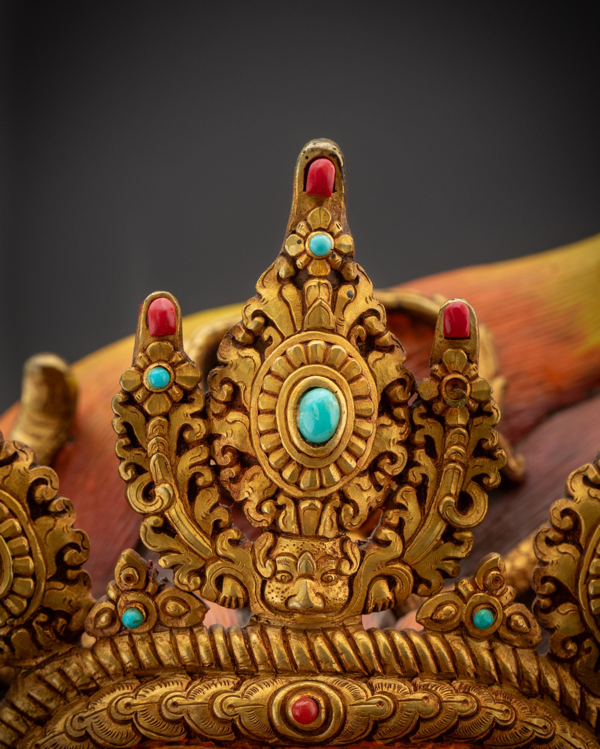 36" Masterpiece Chana Dorje Vajrapani Statue | Tibetan Guardian Artwork