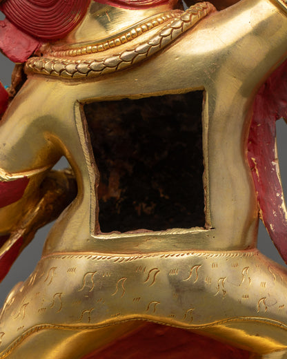 Wrathful Vajrapani Sculpture | Protector of Enlightenment Decor