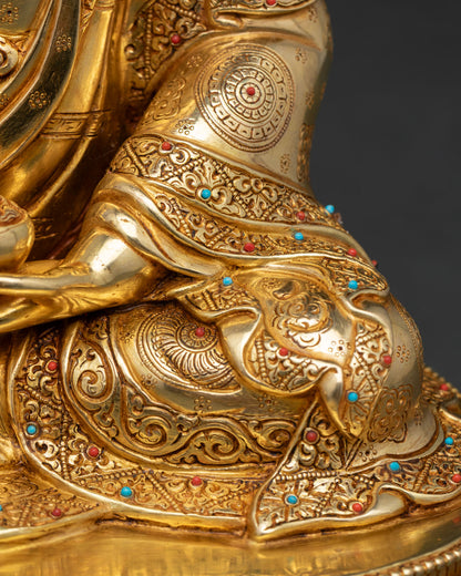 Guru Rinpoche Statue | Tibetan Vajrayana Buddhist Master