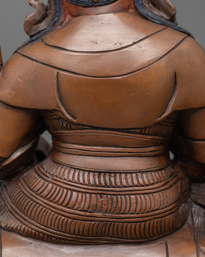 Tibetan Namtoshe Statue- Protector of Dharma and Riches