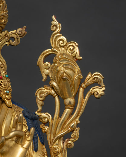 Goddess Green Tara Sculpture | Handicrafted Buddhist Statues