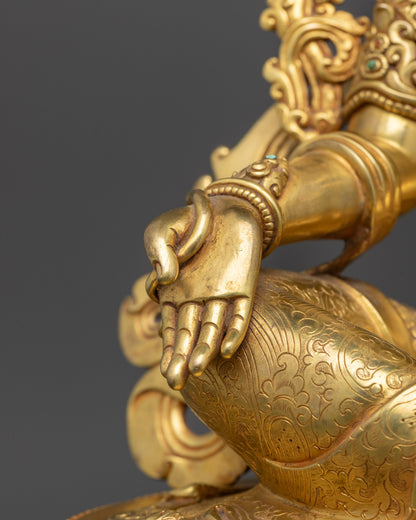 Green Tara Statue