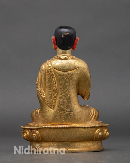 Je Tsongkhapa Statue Set – Handmade Buddhist Master Figures