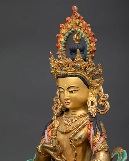 Vajrasattva Statue | Tibetan Vajrayana Statue for Purification