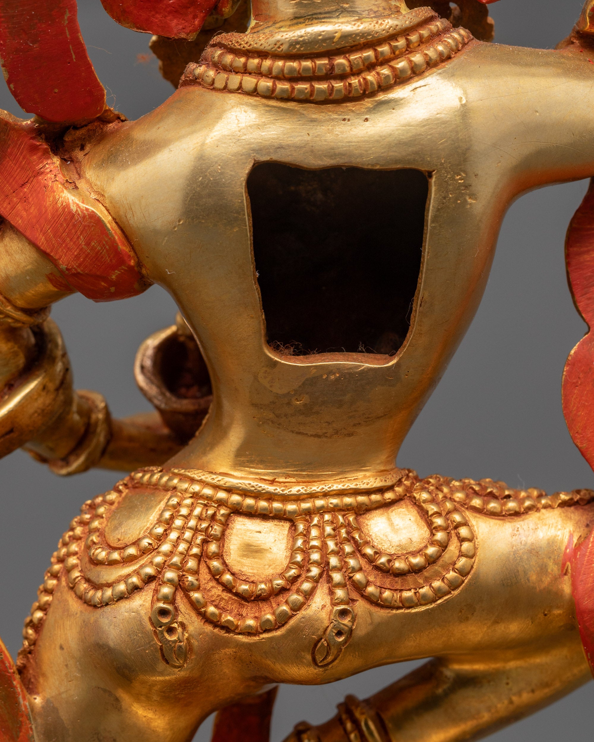 Tantric Deity Machig Labdron Statue | Hand-Carved Spiritual Sculpture