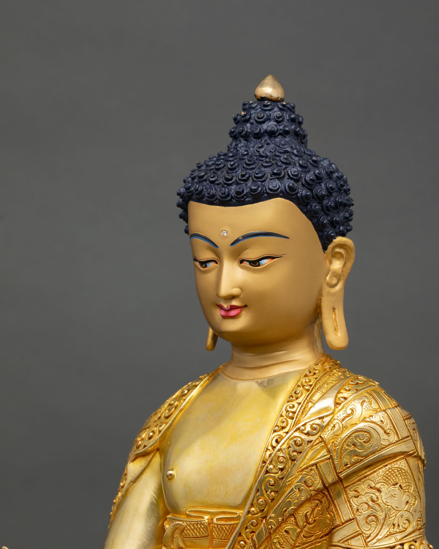 Medicine Buddha Statue | Handmade Spiritual Healing Decor