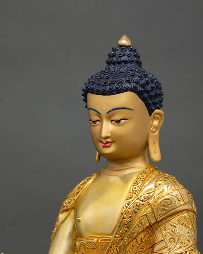 Medicine Buddha Statue | Handmade Spiritual Healing Decor