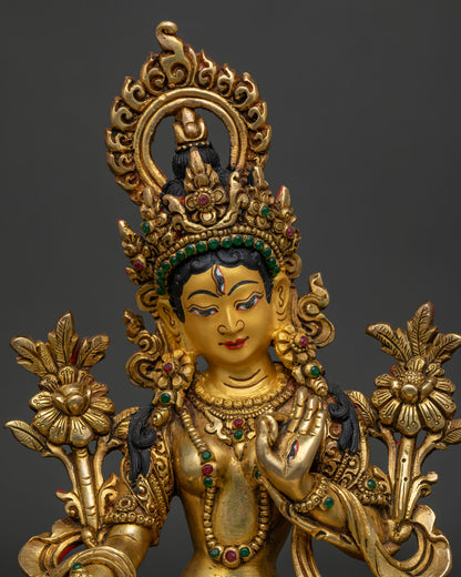 White Tara Statue