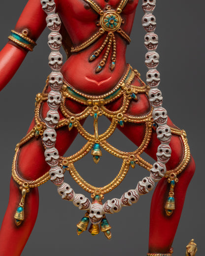 Statue of Dakini Vajrayogini | Handcrafted Tantric Deity Artwork