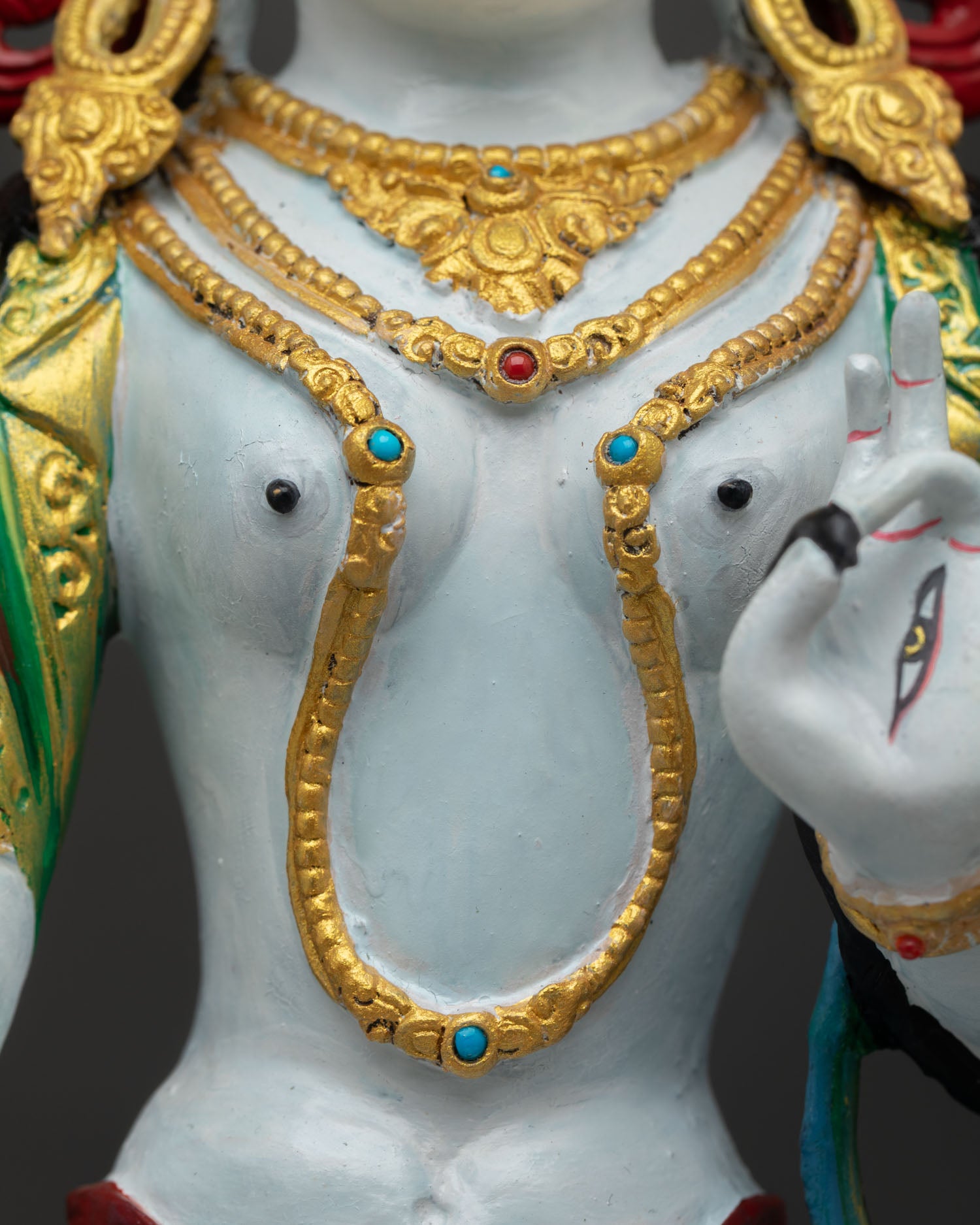 White Tara Statue | Buddhist Sacred Art from Nepal