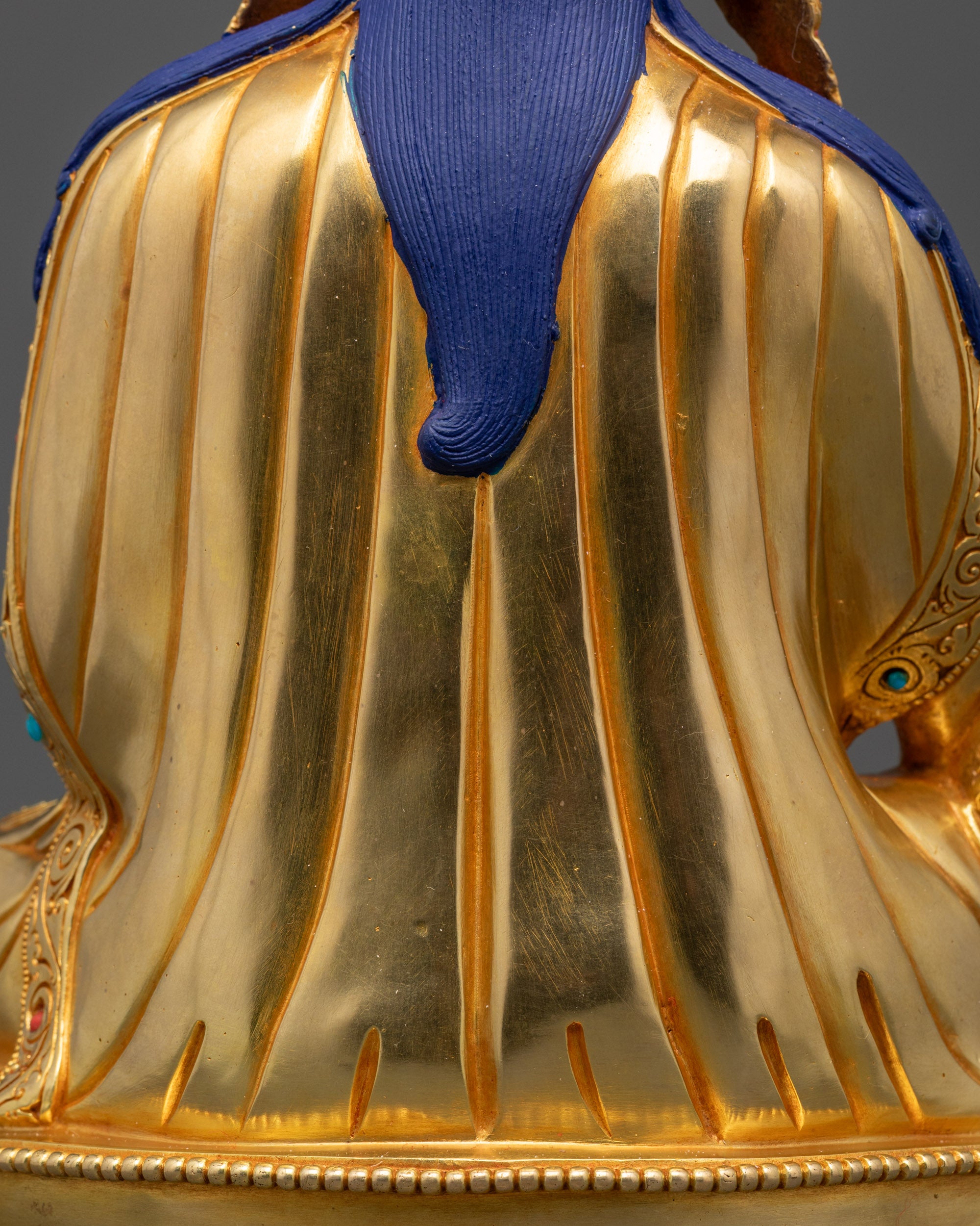 Premium Guru Padmasambhava Statue | Himalayan Buddhist Deity Sculpture