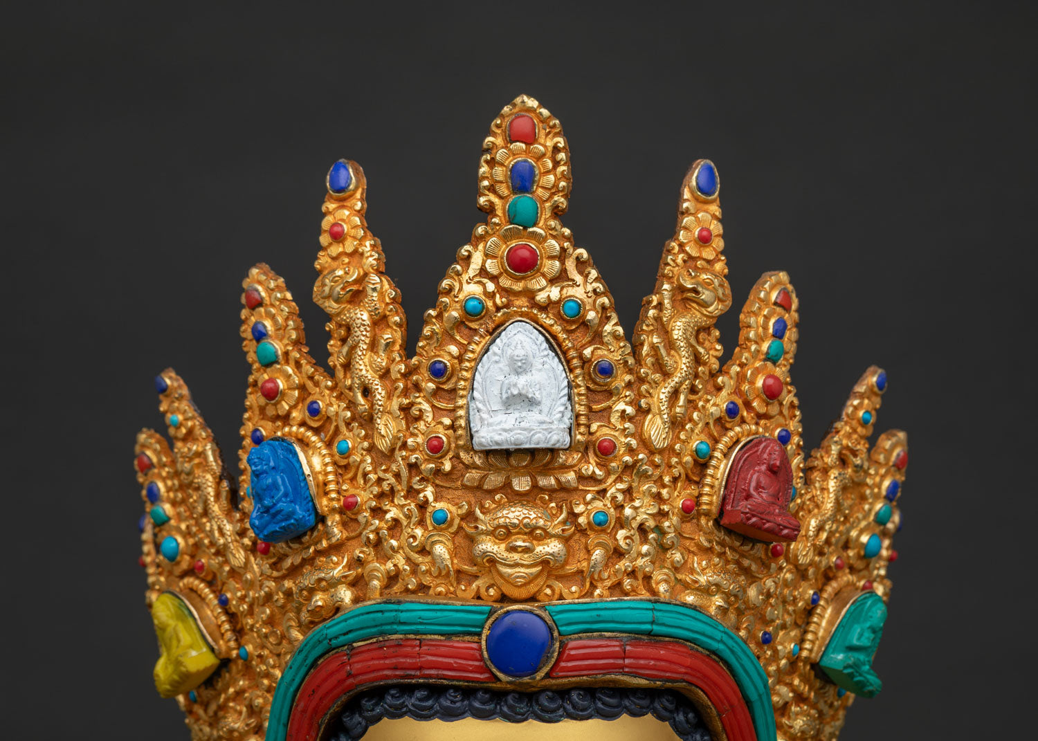 Jowo Rinpoche with Throne
