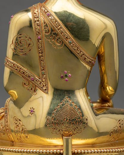 Enlightened Buddha Statue | Traditional Buddhist Art from Nepal