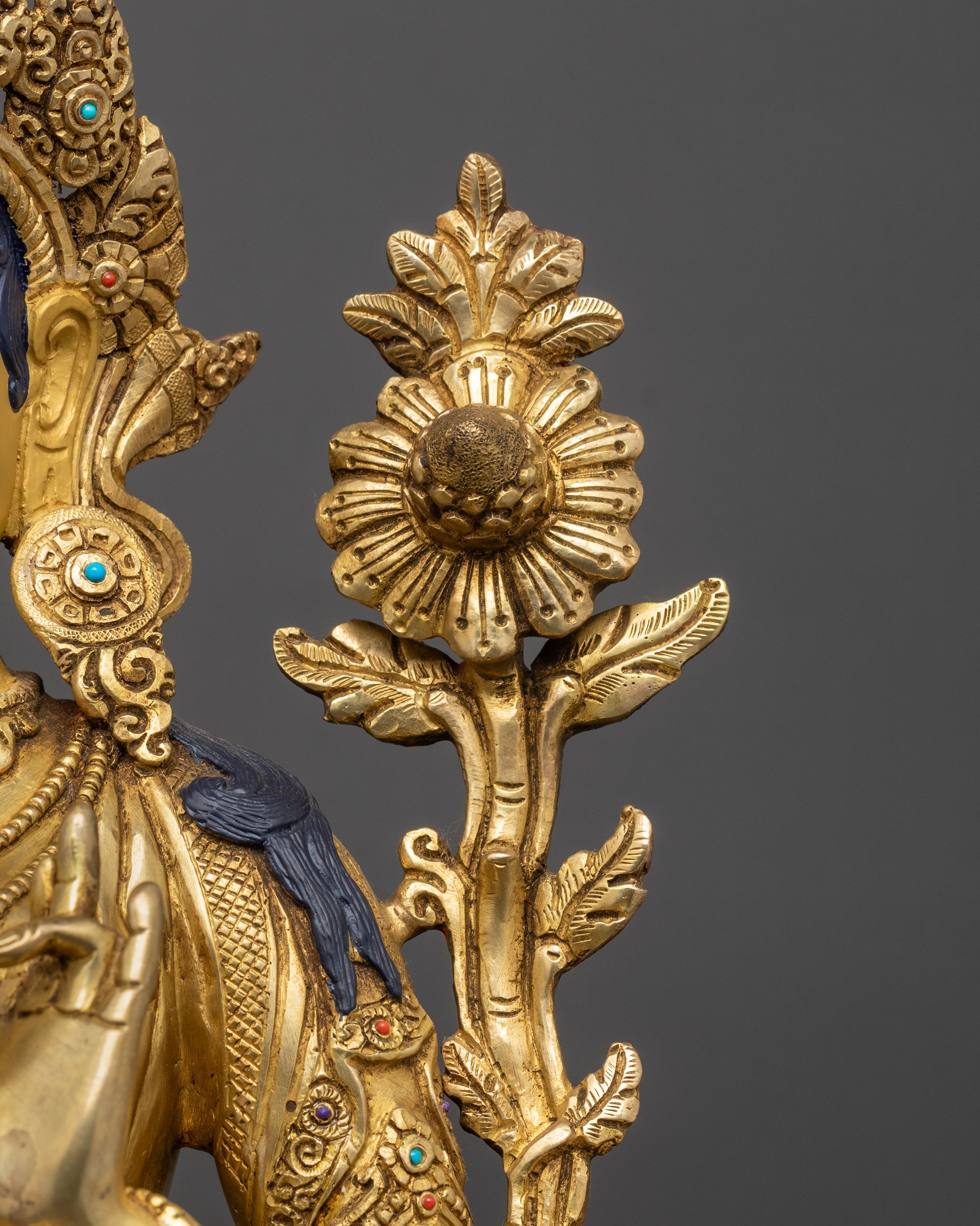 18" Meditation Statue of Mother Green Tara | Blessings of Compassion