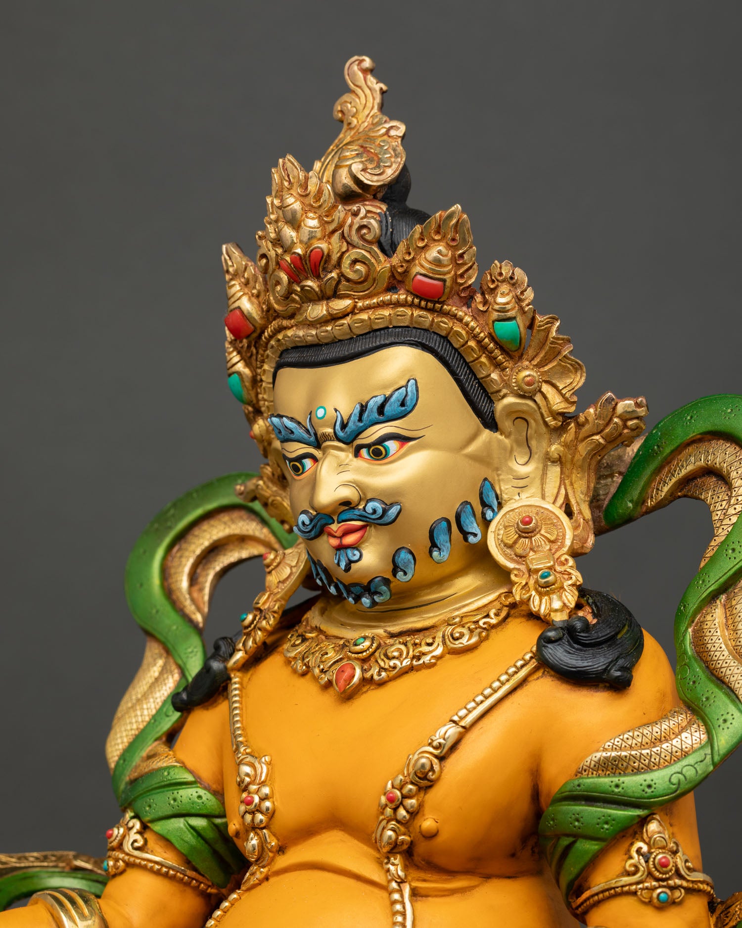 Dzambhala Statue | Buddhist Wealth and Fortune Deity
