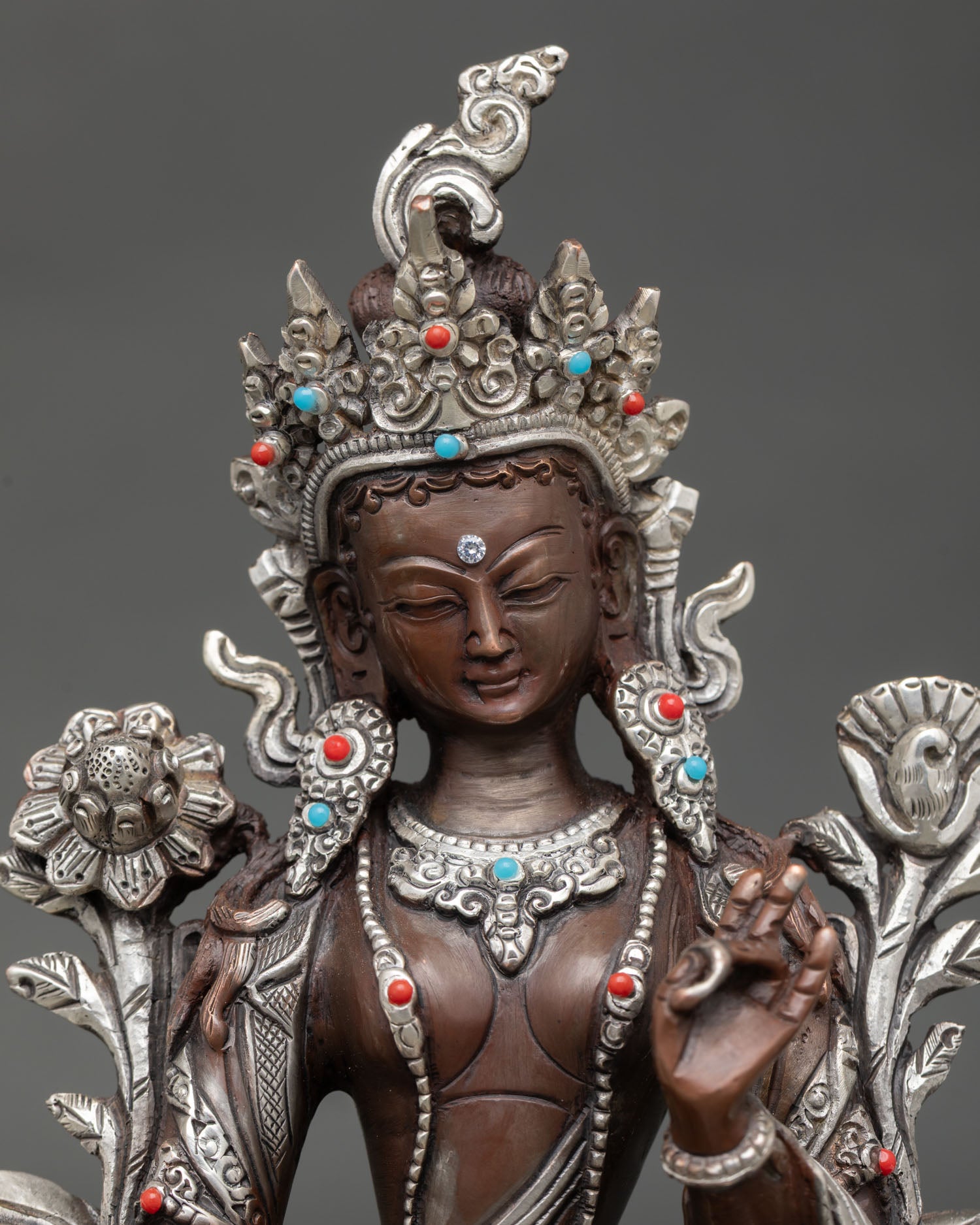 Green Tara Statue