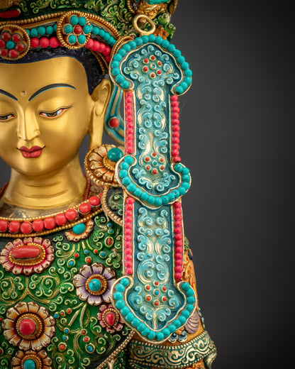 Masterpiece Jowo Rinpoche Shakyamuni Sculpture | Rare Buddha Statue