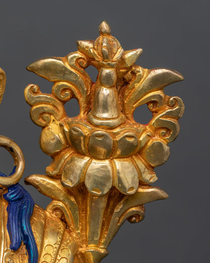 Jigme Lingpa Statue | Artisan-Crafted Buddhist Copper Artwork