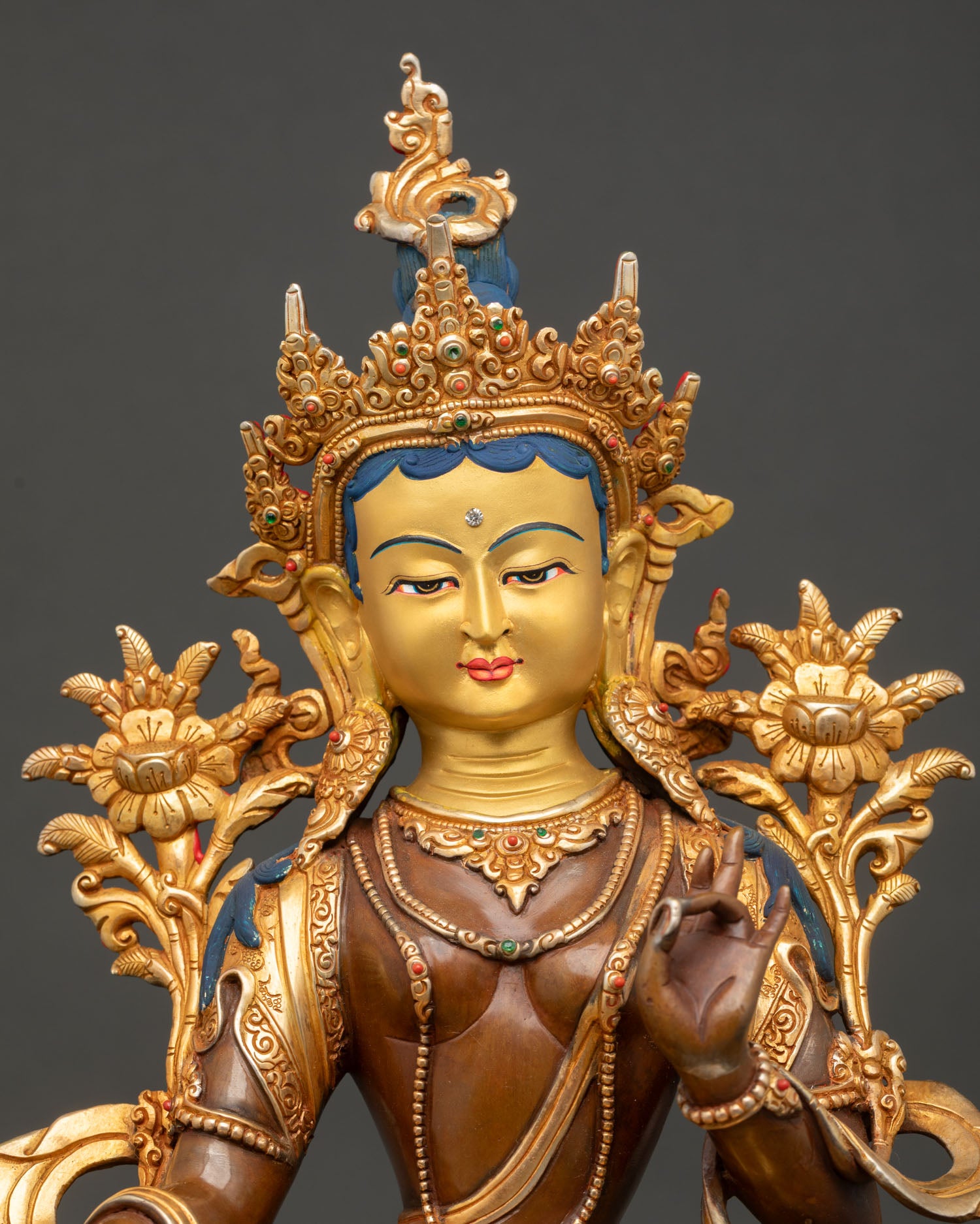 Green Tara Statue