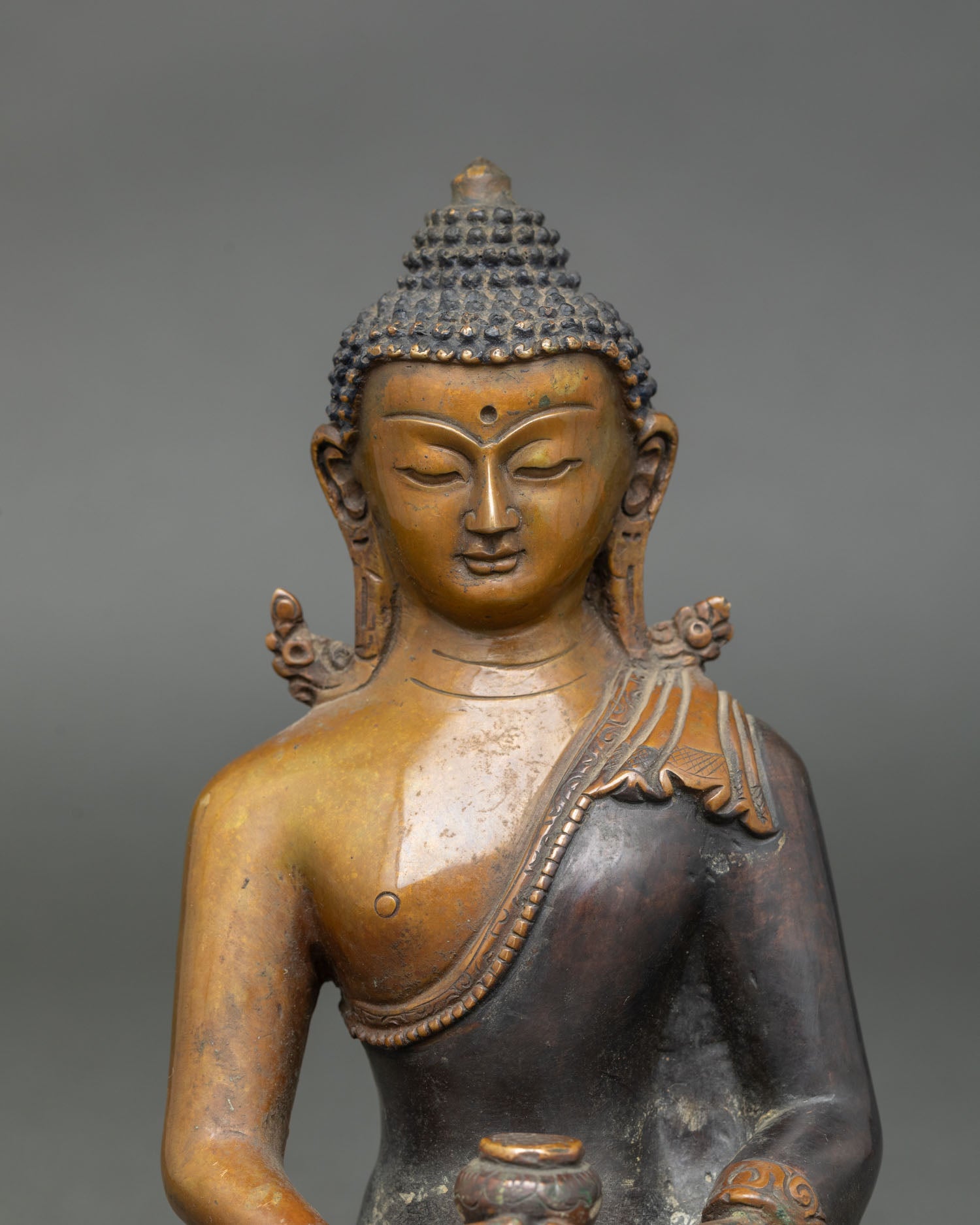 Five Dhyani Buddhas Statue | Himalayan Vajrayana Spiritual Altar Set