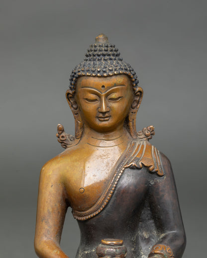 Five Dhyani Buddhas Statue | Himalayan Vajrayana Spiritual Altar Set
