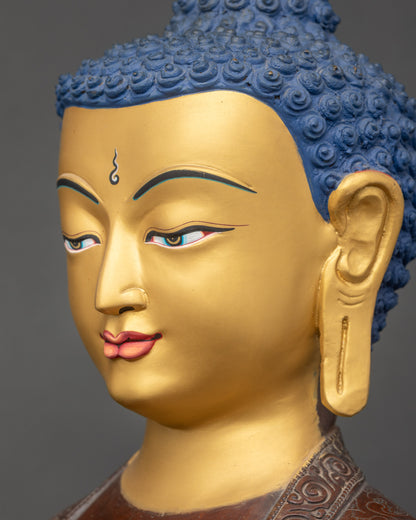 Nepalese Shakyamuni Buddha Statue for Meditation
