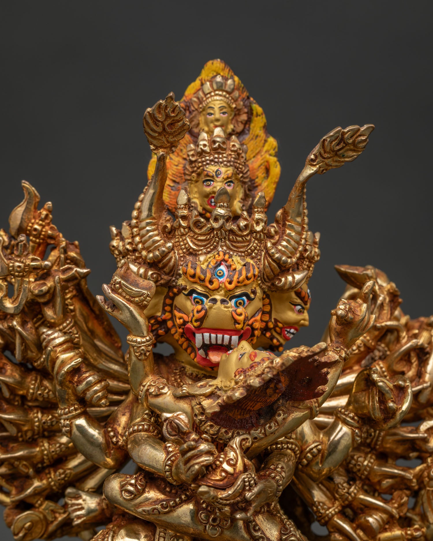 Yamantaka Statue | Traditional Newari Artisan Craft