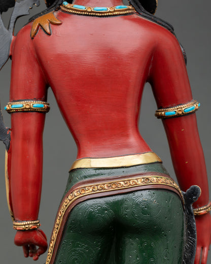 Standing Lokeshwor Statue | Traditional Newari Craftsmanship