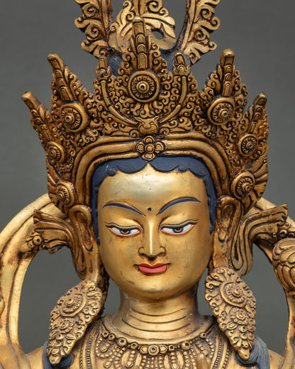 Green Tara Statue
