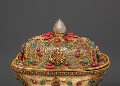 Kapala Skull Cup | Authentic Skull Offering Bowl from Nepal