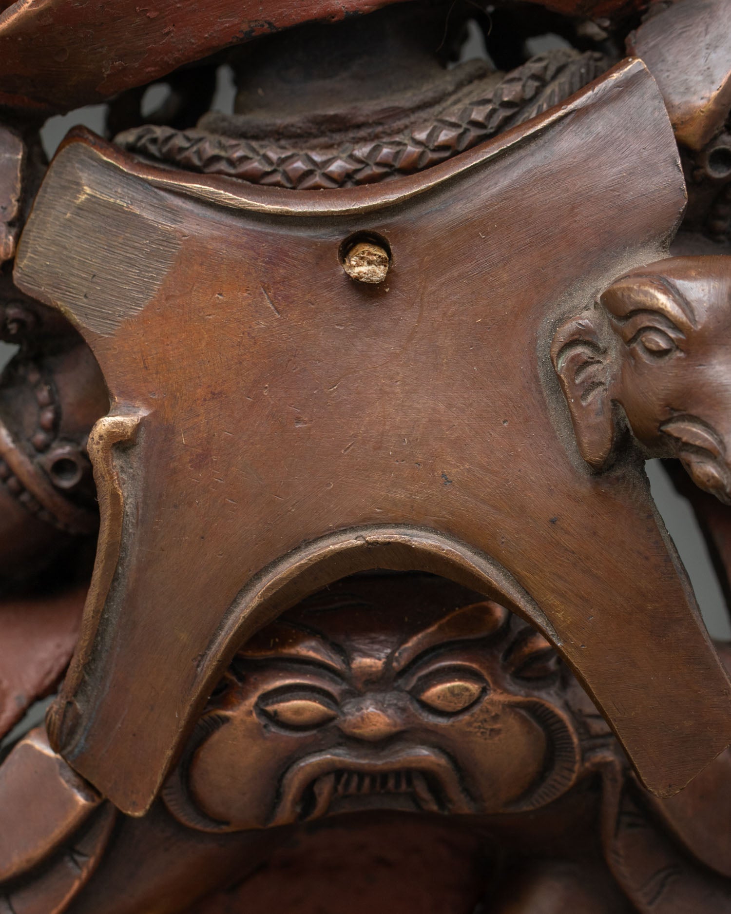 Six Armed Mahakala Statue | Tibetan Buddhist Protector Deity