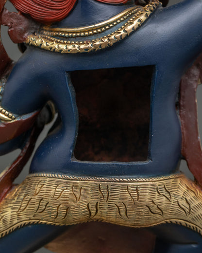 Hand-painted Vajrapani Statue – Protector of Gautama Buddha