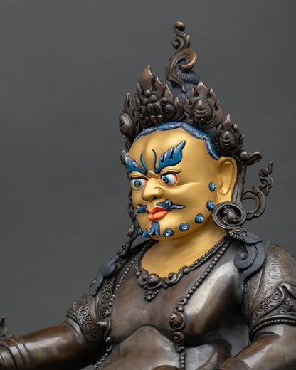 Dzambhala Statue - Buddhist Wealth God Sacred Art