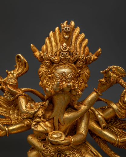 Hayagriva Statue | Sacred Wrathful Buddhist Sculpture