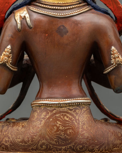 Handcrafted Chenrezig Statue – Symbol of Infinite Compassion