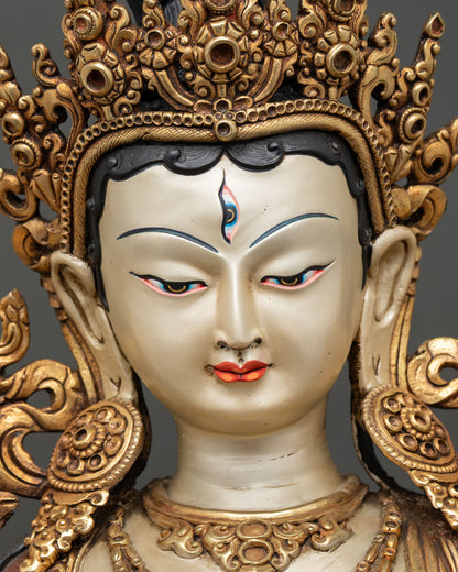 White Tara Statue
